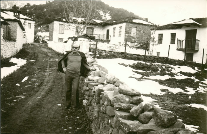 Περιγραφ: Ο Θδωρος Αγγελπουλος στο Δοτσικ Γρεβεννν, 1978