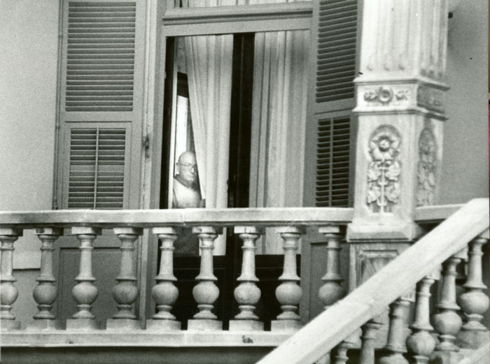 Περιγραφ: Ο Θδωρος Αγγελπουλος κατ τη διρκεια των γυρισμτων της ταινας «Μια αιωνιτητα και μια μρα», Maria Giannopoulou, 199..