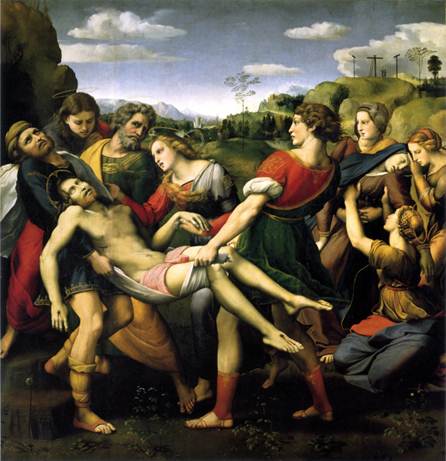 Deposition, Pala Baglione, Raphael, 1507