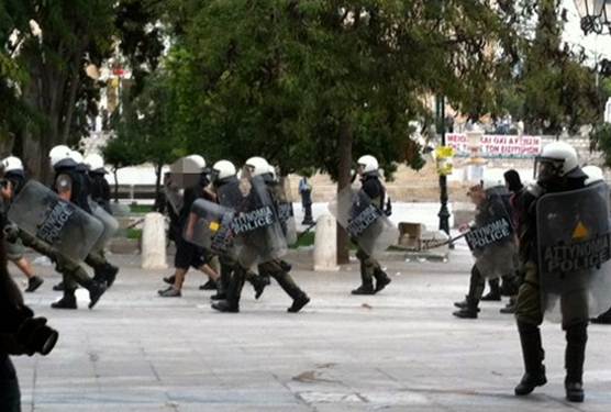 Περιγραφ: Πνω απ 200 προσαγωγς και 24 συλλψεις στα επεισδια